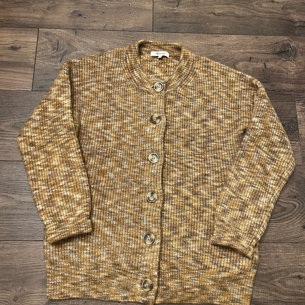 Madewell Women Space-Dyed Winstead Cardigan Sweater size XXS